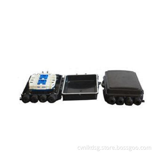 direct buried optic fiber enclosure IP68 4 trays horizontal